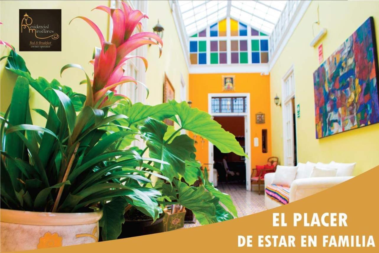 Residencial Miraflores B&B Lima Eksteriør bilde